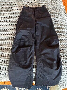Marmot Slopestar Ski Pants Women’s L Black Waterproof Insulated Snowboard